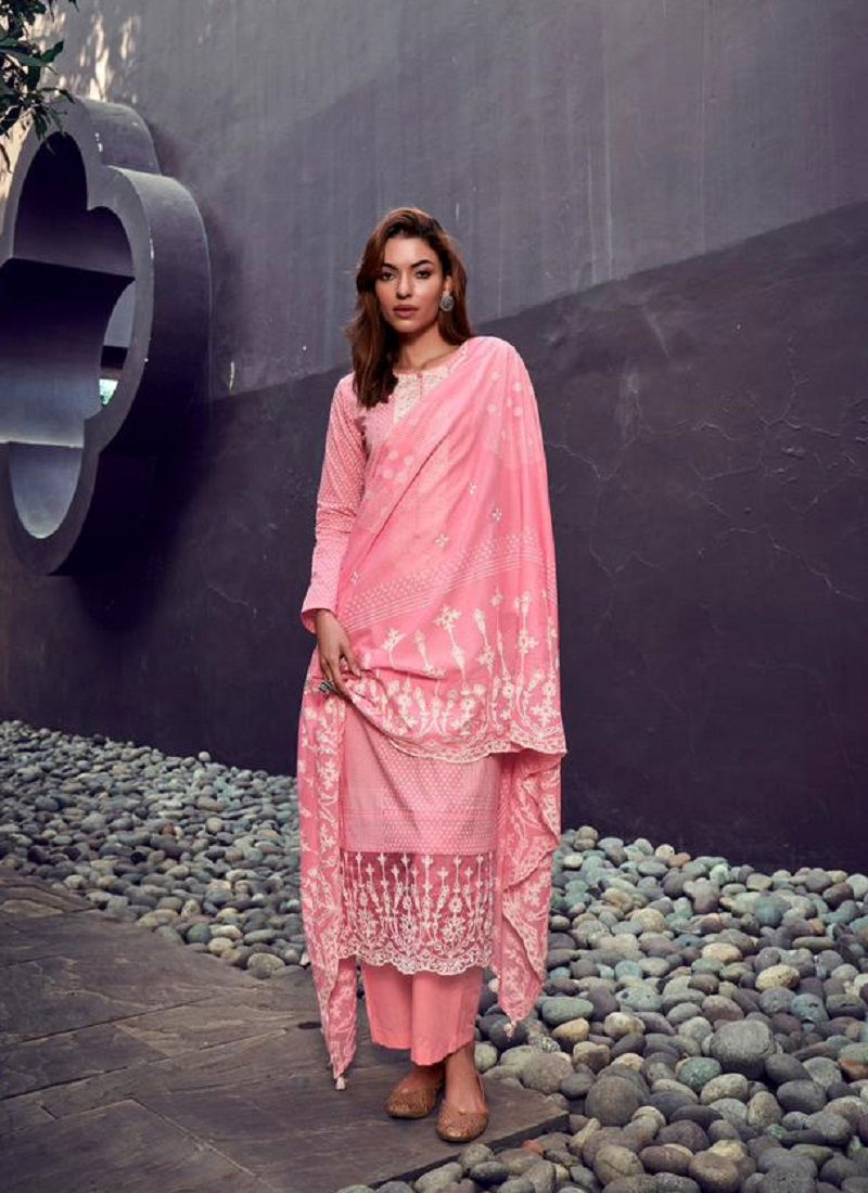 Mumtaz Sooti Dhaga Nx Printed Cotton Dress Material
